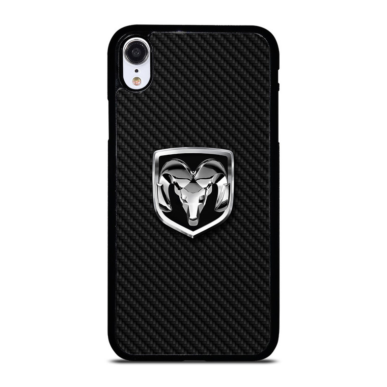 DODGE RAM CARBON FIBER iPhone XR Case Cover