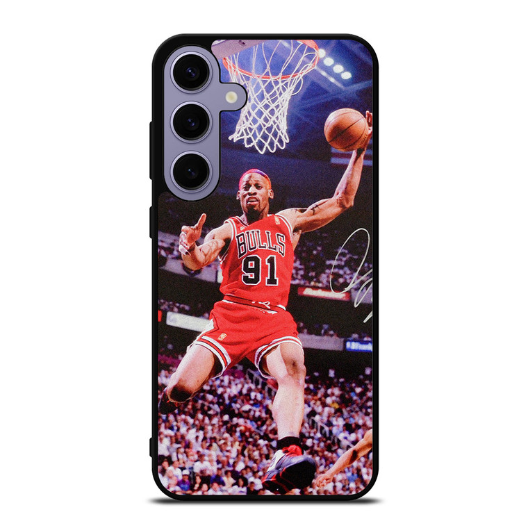 DENNIS RODMAN CHICAGO BULLS NBA Samsung Galaxy S24 Plus Case Cover