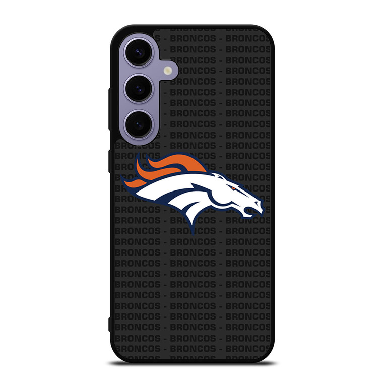 DENVER BRONCOS FOOTBALL TEXT Samsung Galaxy S24 Plus Case Cover