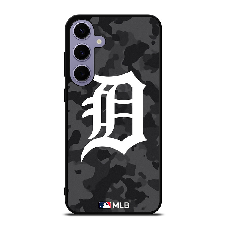 DETROIT TIGERS BASEBALL BLACK CAMO Samsung Galaxy S24 Plus Case Cover