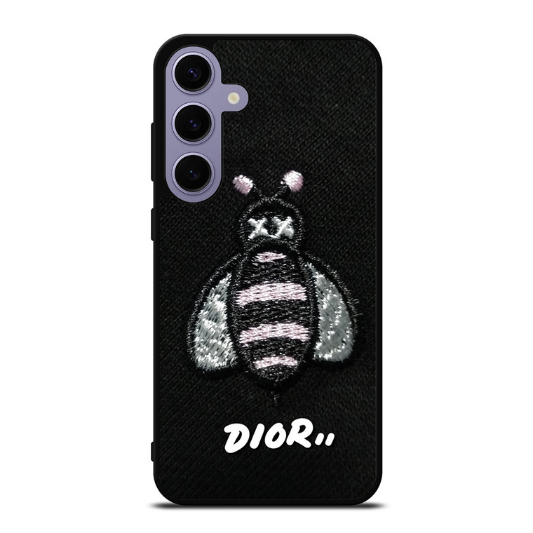 DIOR X KAWS BEE BLACK Samsung Galaxy S24 Plus Case Cover