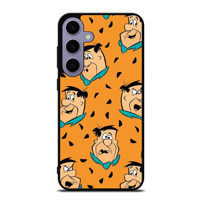 FRED FLINTSTONE CARTOON PATTERN Samsung Galaxy S24 Plus Case Cover
