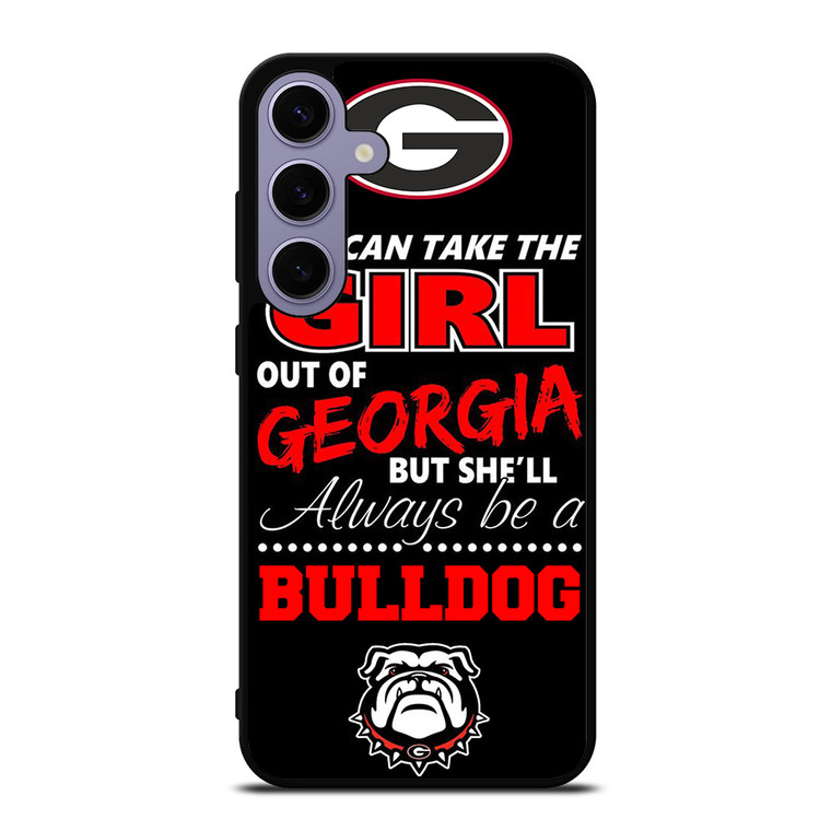 GEAORGIA BULLDOGS FOOTBALL GIRL Samsung Galaxy S24 Plus Case Cover