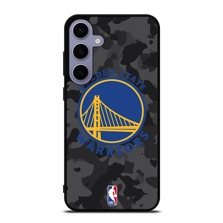 GOLDEN STATE WARRIORS BLACK CAMO Samsung Galaxy S24 Plus Case Cover
