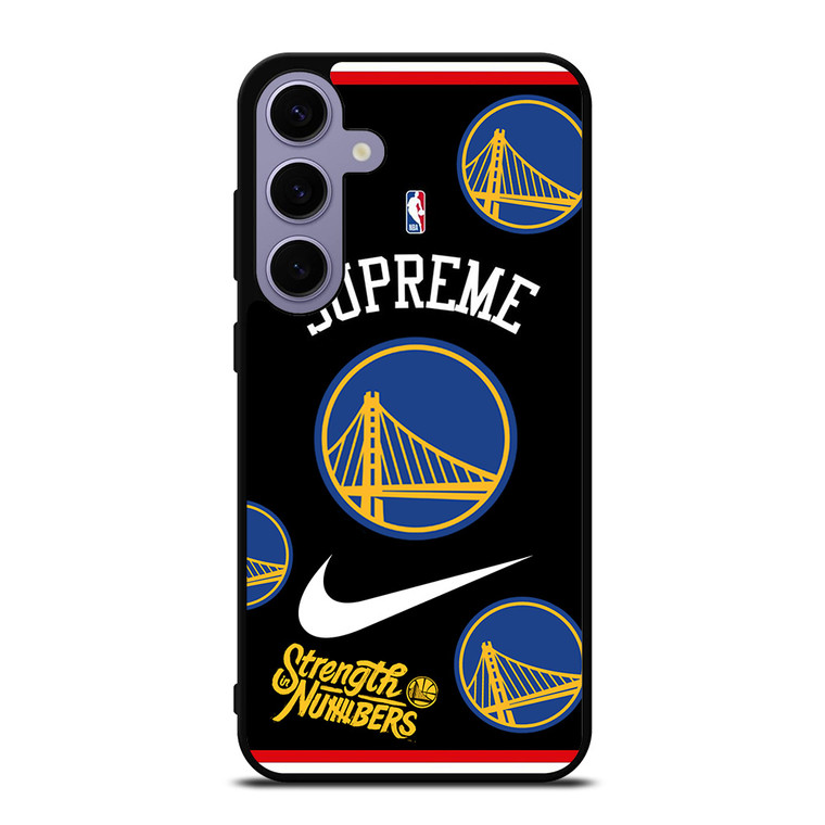 GOLDEN STATE WARRIORS NBA X SUPREME NIKE Samsung Galaxy S24 Plus Case Cover