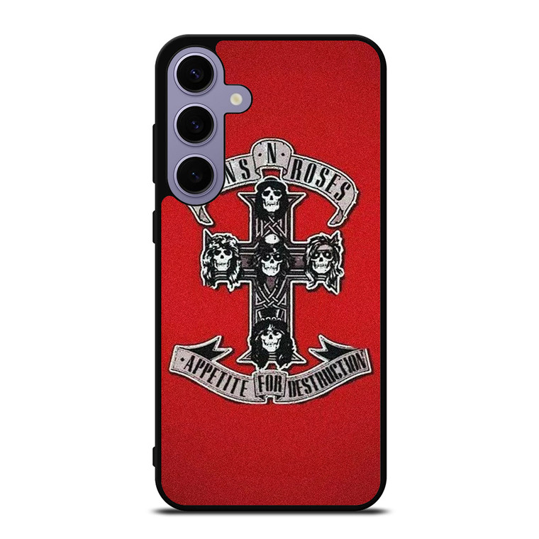 GUNS N ROSES ROCK BAND RED Samsung Galaxy S24 Plus Case Cover