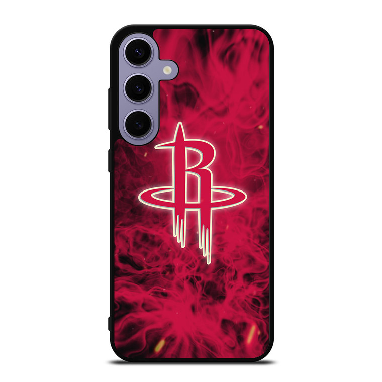 HOUSTON ROCKET BASKETBALL NBA FIRE Samsung Galaxy S24 Plus Case Cover