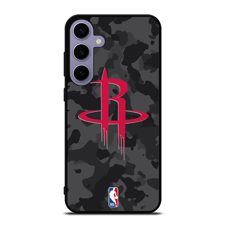 HOUSTON ROCKETS BLACK CAMO Samsung Galaxy S24 Plus Case Cover