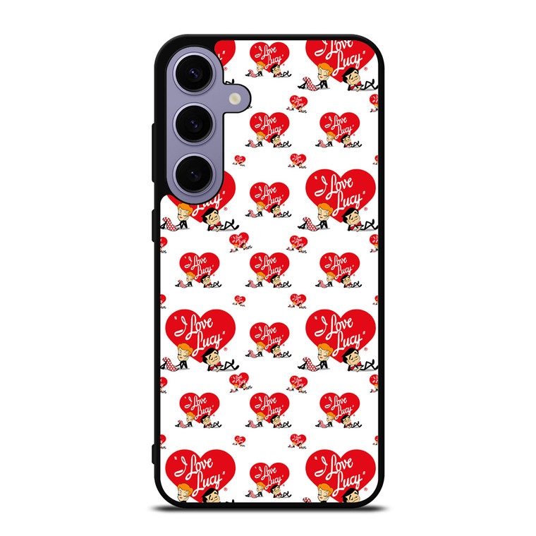 I LOVE LUCY CARTOON PATTERN Samsung Galaxy S24 Plus Case Cover