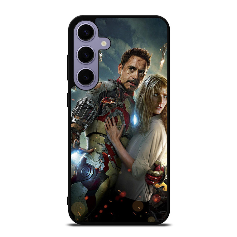 IRON MAN TONY STARK AND PEPPER Samsung Galaxy S24 Plus Case Cover