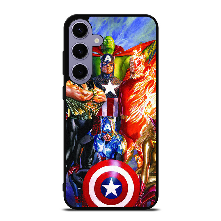 JUSTICE LEAGUE ALEX ROSS Samsung Galaxy S24 Plus Case Cover