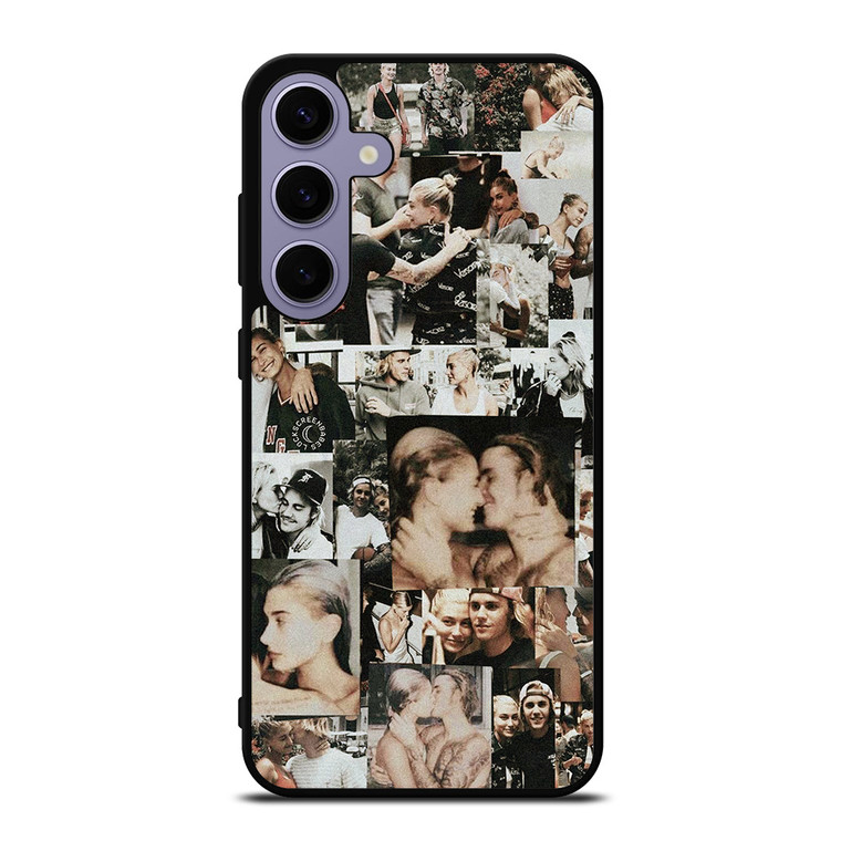 JUSTIN AND HAILEY BIEBER COLLAGE 2 Samsung Galaxy S24 Plus Case Cover