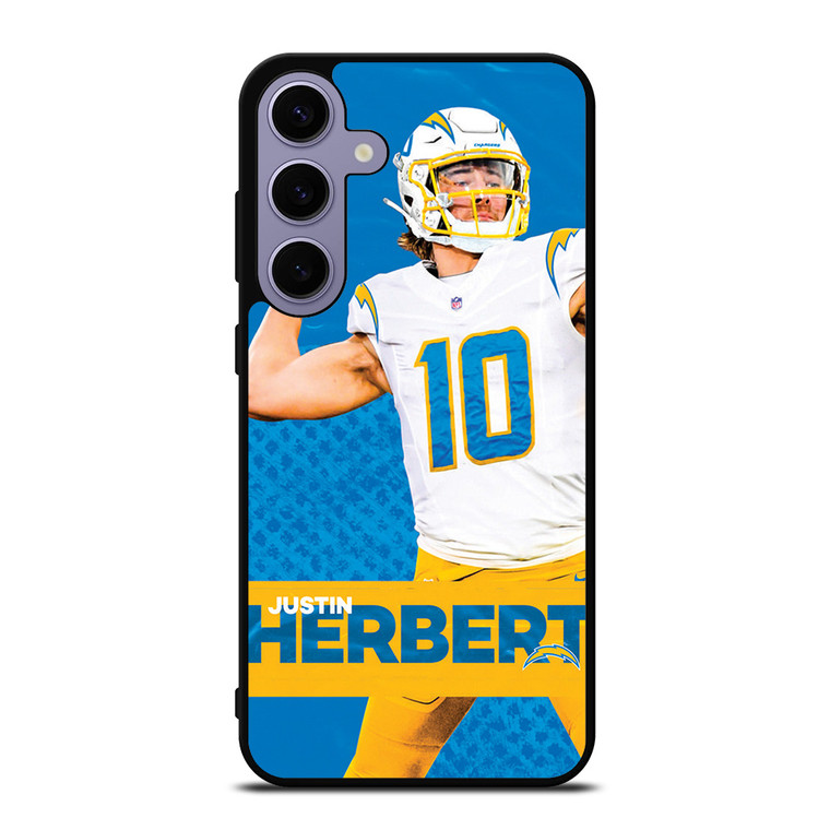 JUSTIN HERBERT LOS ANGELES CHARGERS 2 Samsung Galaxy S24 Plus Case Cover