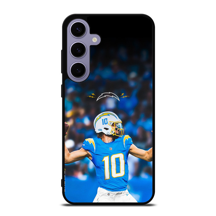 JUSTIN HERBERT LOS ANGELES CHARGERS 3 Samsung Galaxy S24 Plus Case Cover