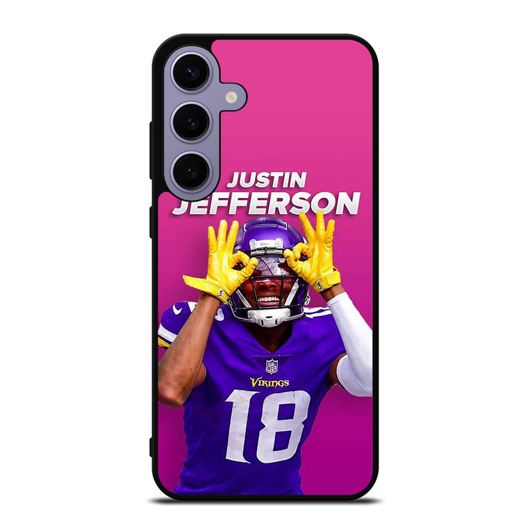JUSTIN JEFFERSON MINNESOTA VIKINGS Samsung Galaxy S24 Plus Case Cover