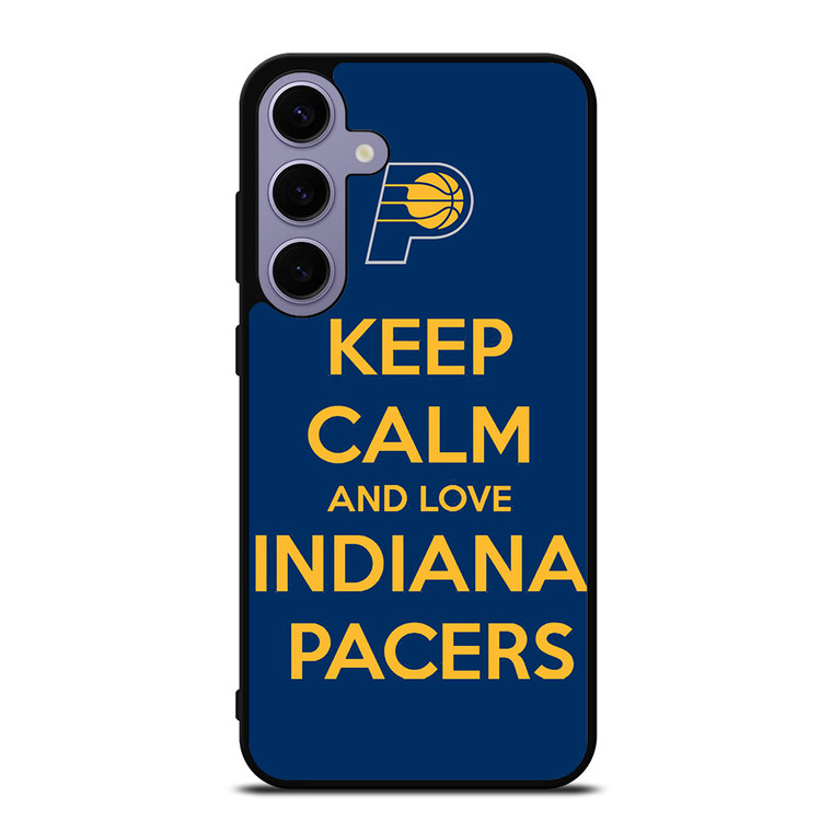 KEEP CALM AND LOVE INDIANA PACERS Samsung Galaxy S24 Plus Case Cover