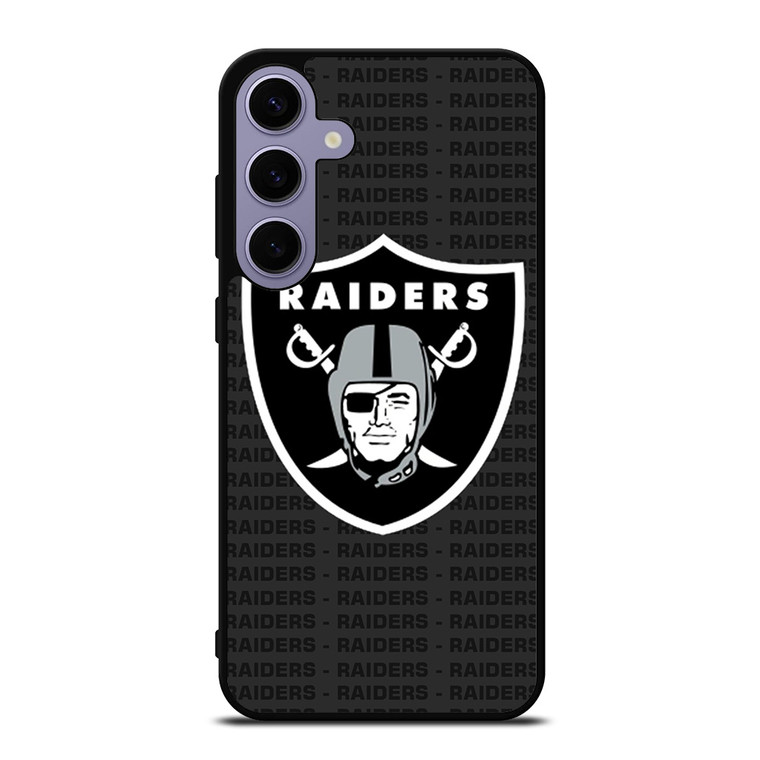 LAS VEGAS RAIDERS FOOTBALL TEXT Samsung Galaxy S24 Plus Case Cover