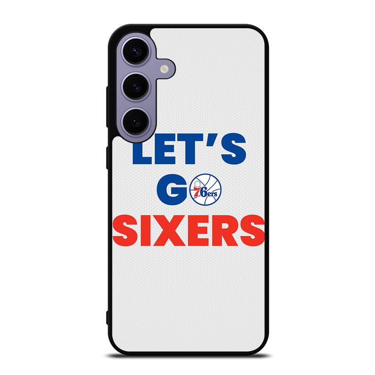 LETS GO PHILADELPHIA 76ERS NBA BASKETBALL Samsung Galaxy S24 Plus Case Cover