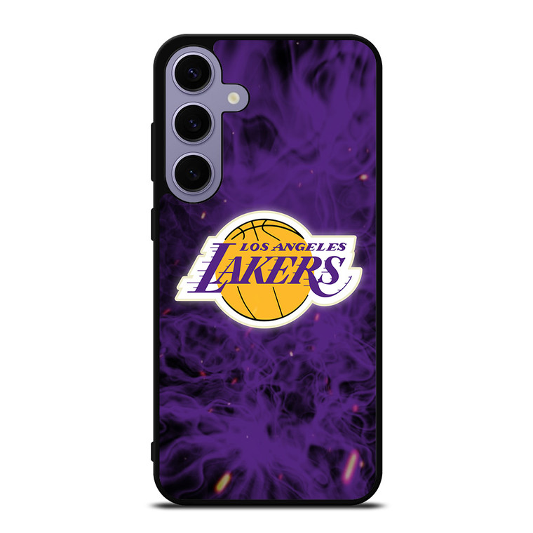 LOS ANGELES LAKERS BASKETBALL NBA FIRE Samsung Galaxy S24 Plus Case Cover