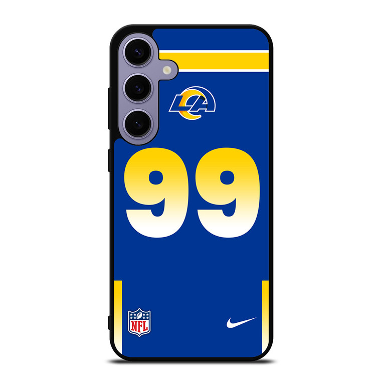 LOS ANGELES RAMS AARON DONALD 99 NFL NIKE Samsung Galaxy S24 Plus Case Cover