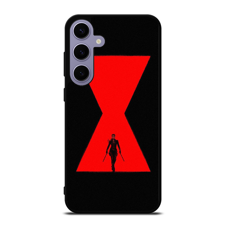 MARVEL BLACK WIDOW SYMBOL Samsung Galaxy S24 Plus Case Cover