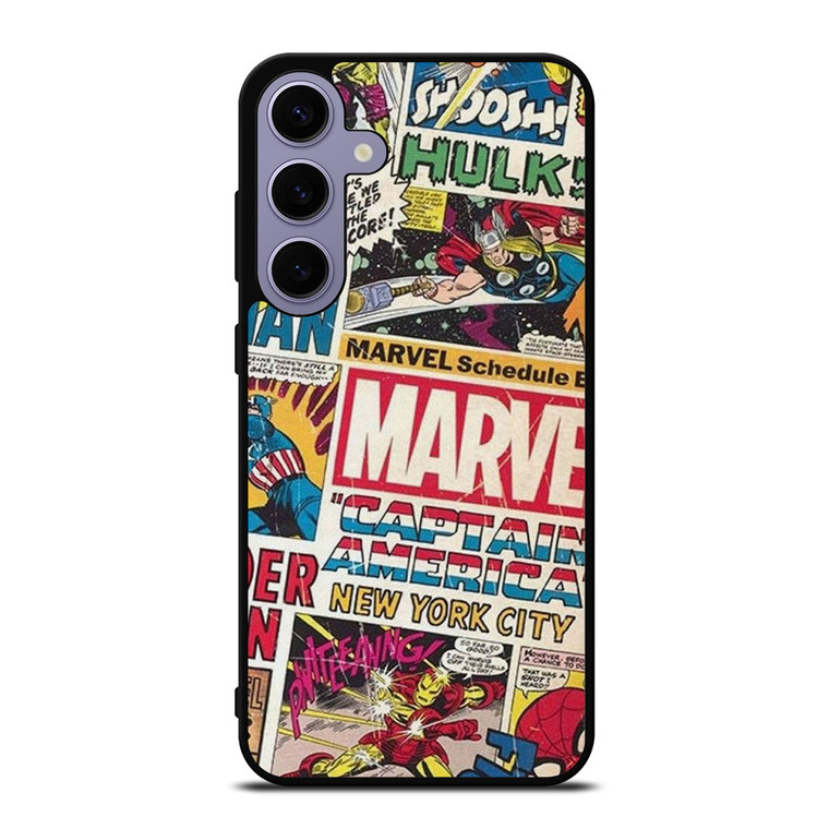 MARVEL COMICS COLLAGE Samsung Galaxy S24 Plus Case Cover