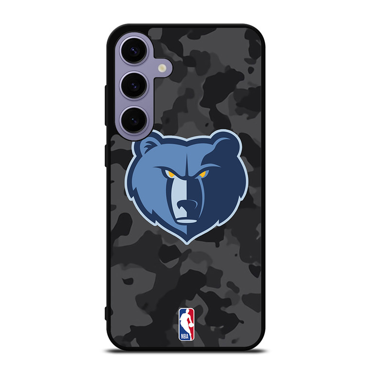 MEMPHIS GRIZZLIES BLACK CAMO Samsung Galaxy S24 Plus Case Cover