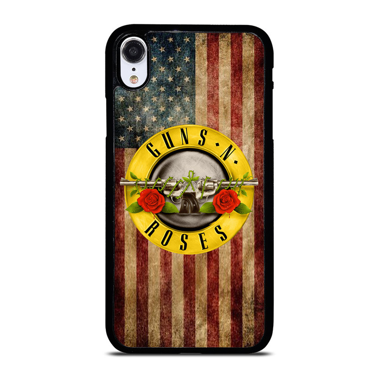 GUNS N ROSES ROCK BAND AMERICA iPhone XR Case Cover
