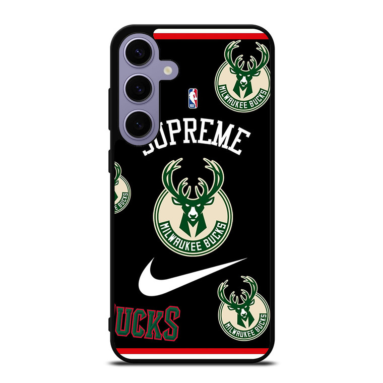 MILWAUKEE BUCKS NBA X SUPREME NIKE Samsung Galaxy S24 Plus Case Cover