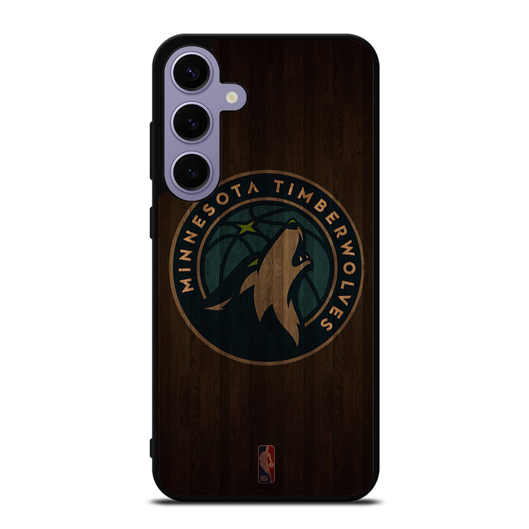 MINNESOTA TIMBERWOLVES BASKETBALL COURT NBA Samsung Galaxy S24 Plus Case Cover