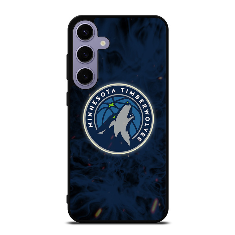MINNESOTA TIMBERWOLVES BASKETBALL NBA FIRE Samsung Galaxy S24 Plus Case Cover