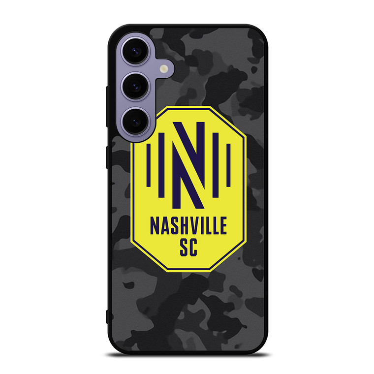 NASHVILLE SC MLS BLACK CAMO Samsung Galaxy S24 Plus Case Cover