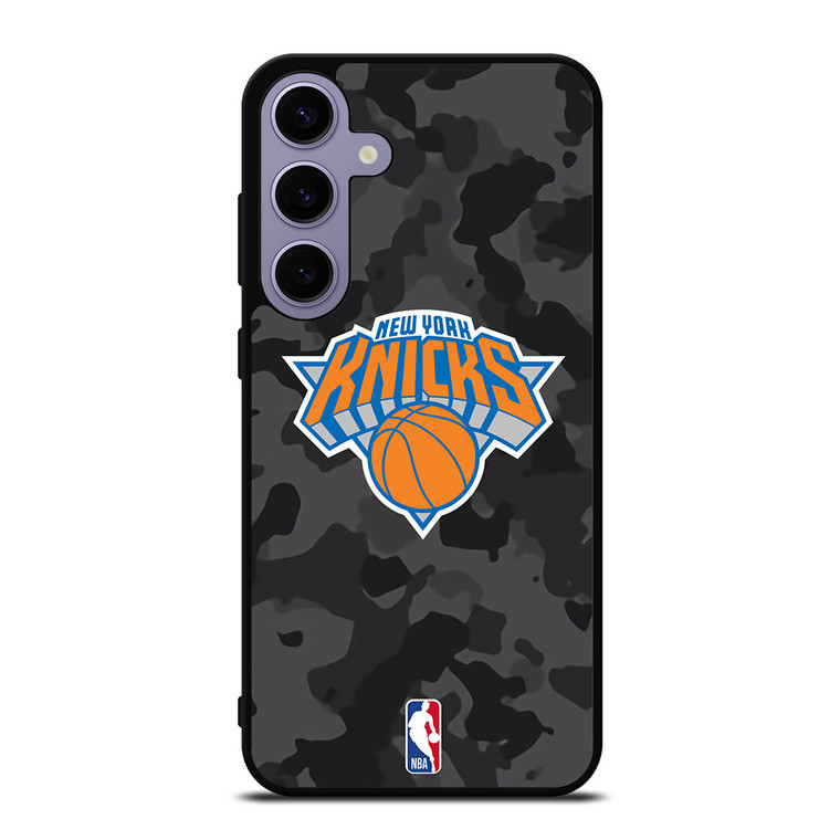 NEW YORK KNICKS BLACK CAMO Samsung Galaxy S24 Plus Case Cover