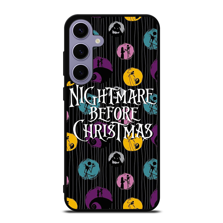 NIGHTMARE BEFORE CHRISTMAS PATTERN Samsung Galaxy S24 Plus Case Cover