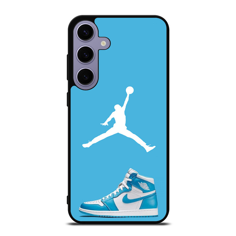 NIKE AIR JORDAN BLUE Samsung Galaxy S24 Plus Case Cover