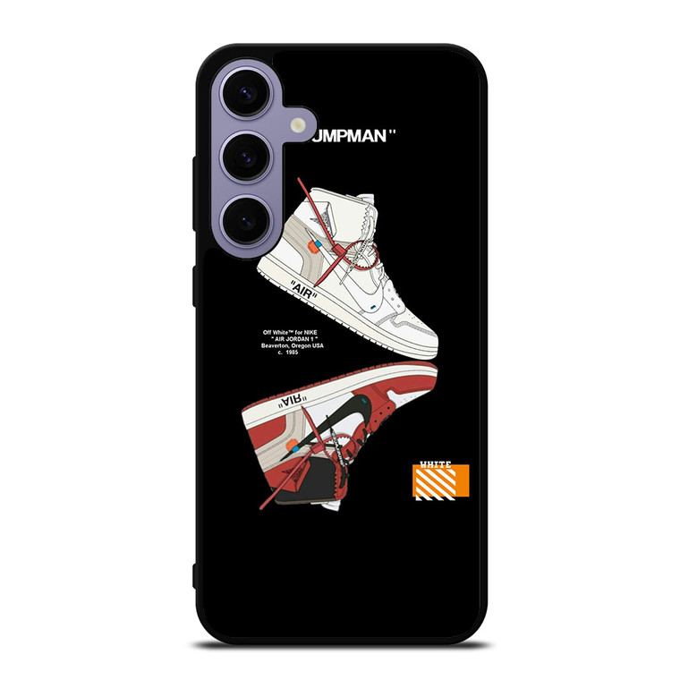 NIKE AIR JORDAN JUMPMAN OFF WHITE Samsung Galaxy S24 Plus Case Cover