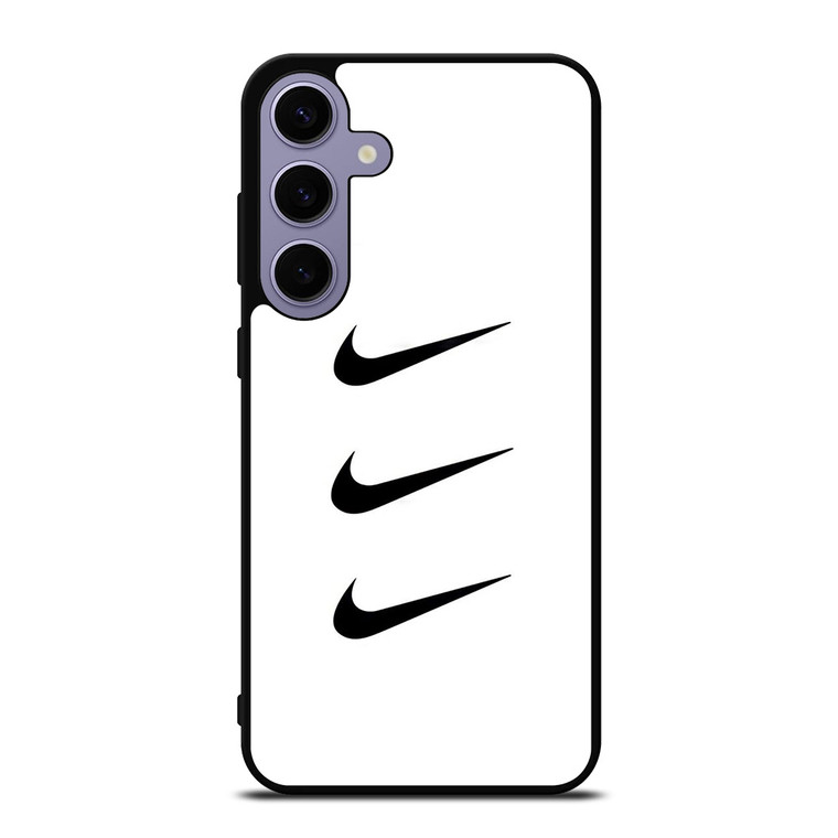 NIKE TRIPPLE SWOOSH WHITE Samsung Galaxy S24 Plus Case Cover