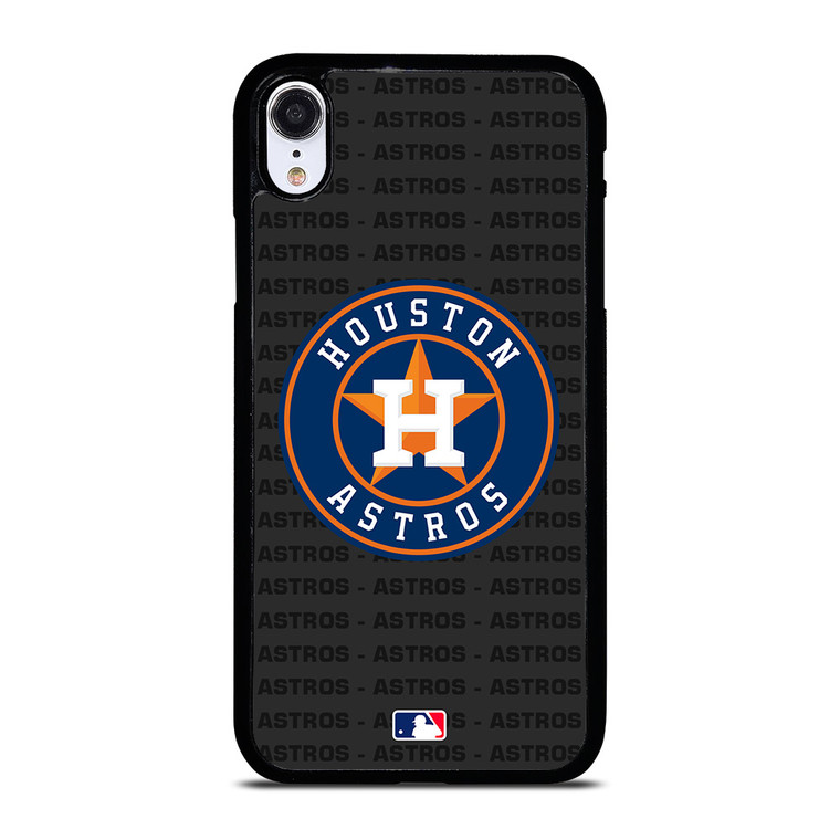 HOUSTON ASTROS BASEBALL BLACK iPhone XR Case Cover