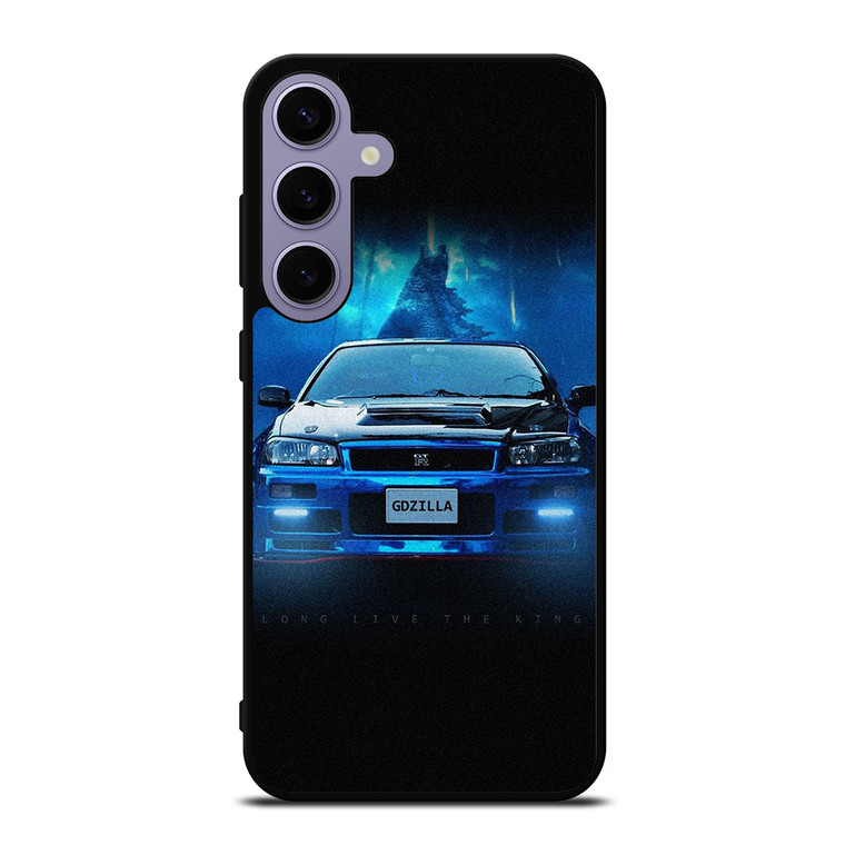 NISSAN GTR GODZILLA BLUE Samsung Galaxy S24 Plus Case Cover