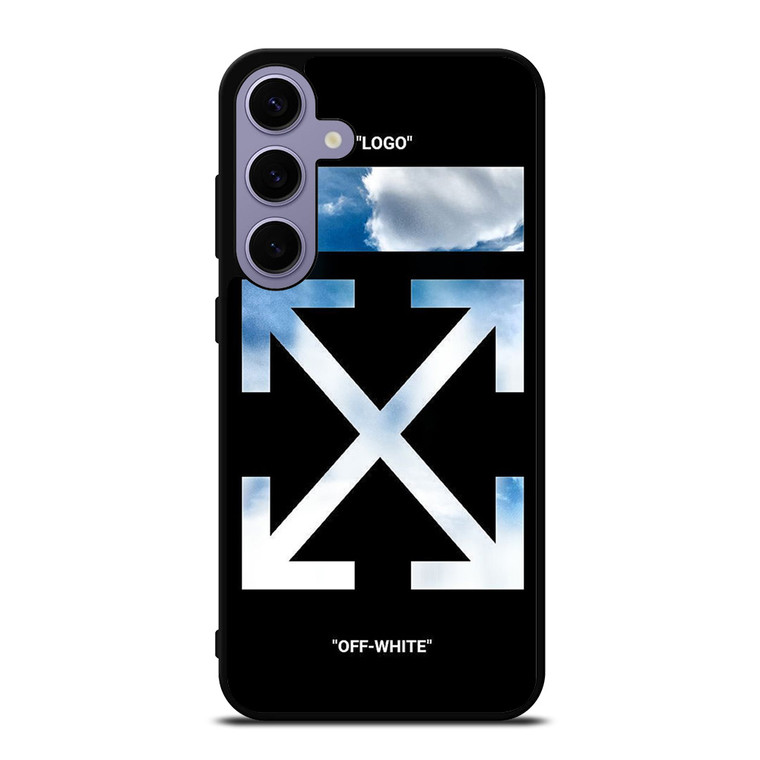 OFF WHITE SKY BLUE Samsung Galaxy S24 Plus Case Cover