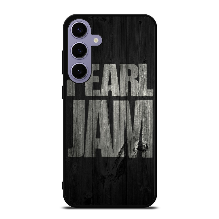 PEARL JAM ROCK BAND WOODEN LOGO Samsung Galaxy S24 Plus Case Cover