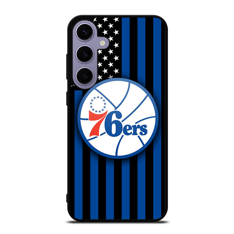 PHILADELPHIA 76ERS NBA USA FLAG Samsung Galaxy S24 Plus Case Cover