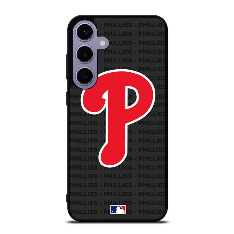PHILADELPHIA PHILLIES BASEBALL BLACK Samsung Galaxy S24 Plus Case Cover