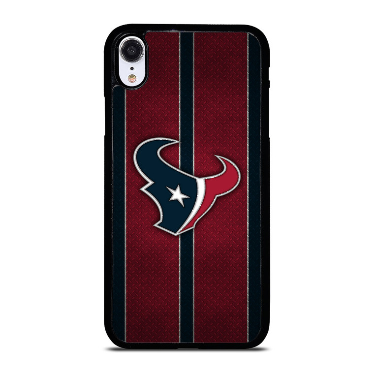 HOUSTON TEXANS NFL METAL STRIPE iPhone XR Case Cover