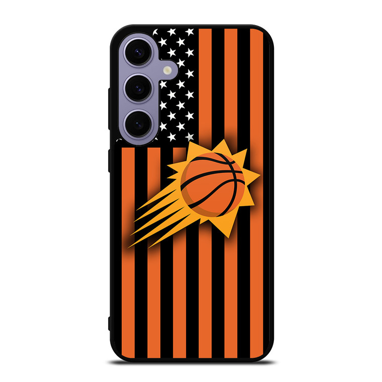 PHOENIX SUNS NBA USA FLAG Samsung Galaxy S24 Plus Case Cover