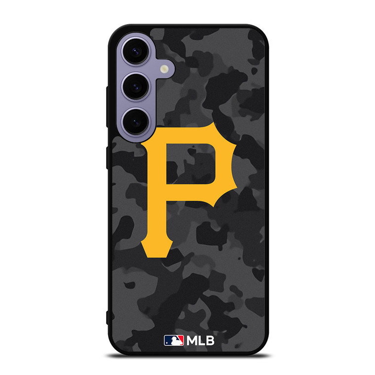 PITTSBURGH PIRATES BASEBALL BLACK CAMO Samsung Galaxy S24 Plus Case Cover
