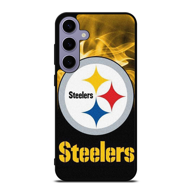 PITTSBURGH STEELERS NFL FIRE Samsung Galaxy S24 Plus Case Cover PITTSBURGH STEELERS NFL FIRE Samsung Galaxy S24 Plus Case Cover