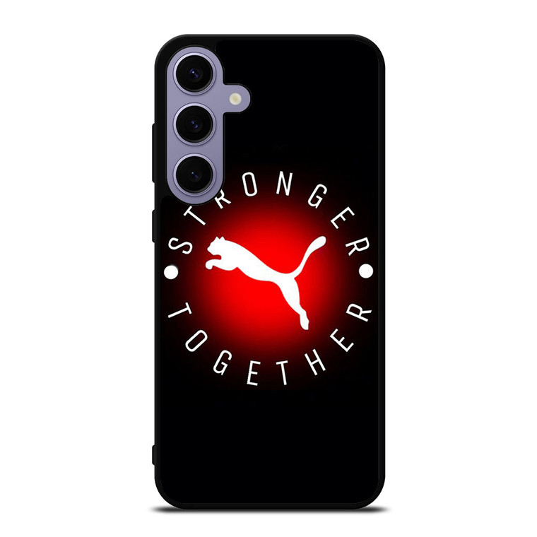 PUMA STRONGER TOGETHER Samsung Galaxy S24 Plus Case Cover