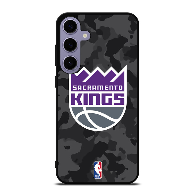 SACRAMENTO KINGS BLACK CAMO Samsung Galaxy S24 Plus Case Cover