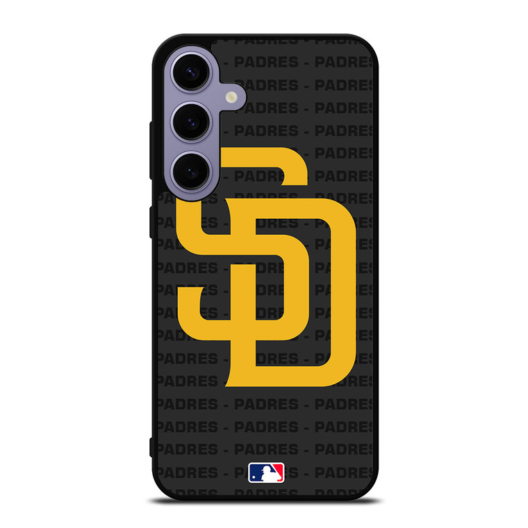 SAN DIEGO BROWN BASEBALL BLACK Samsung Galaxy S24 Plus Case Cover